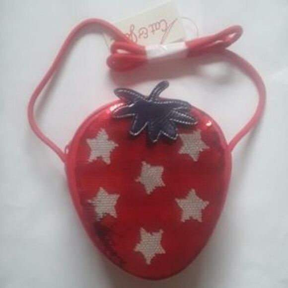 Cat & Jack Other - Strawberry Shaped Purse by Cat and Jack